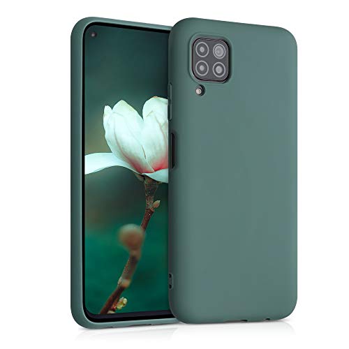 kwmobile Handyhülle für Huawei P40 Lite Hülle - TPU Case - Kabelloses Laden - Schutzhülle Cover in Blaugrün