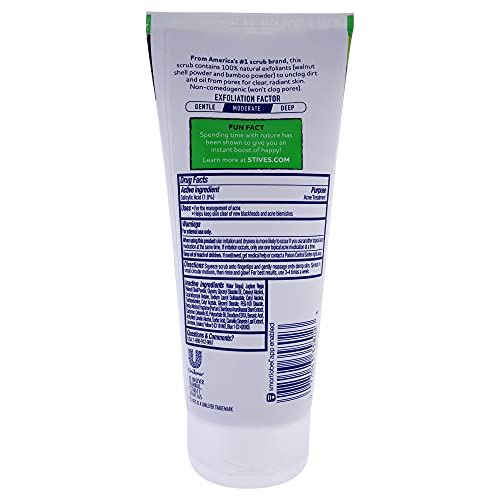St. Ives 077043358023 Blackhead Clearing Face Scrub, Clears Blackheads & Unclogs Pores, Green Tea & Bamboo, Salicylic Acid Acne Treatment Facial Scrub thumb #15
