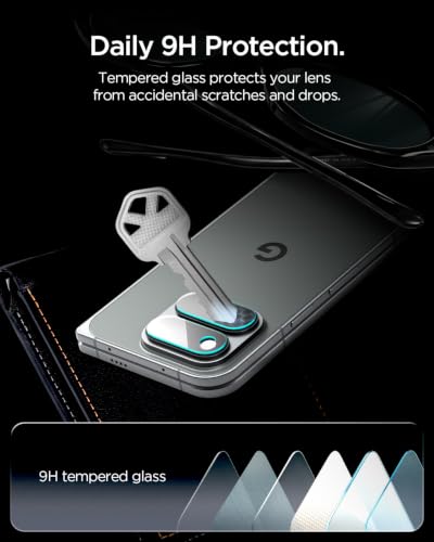 Image of Spigen EZ Fit Pro Optik Camera Lens Protector for Pixel 11 Pro Fold