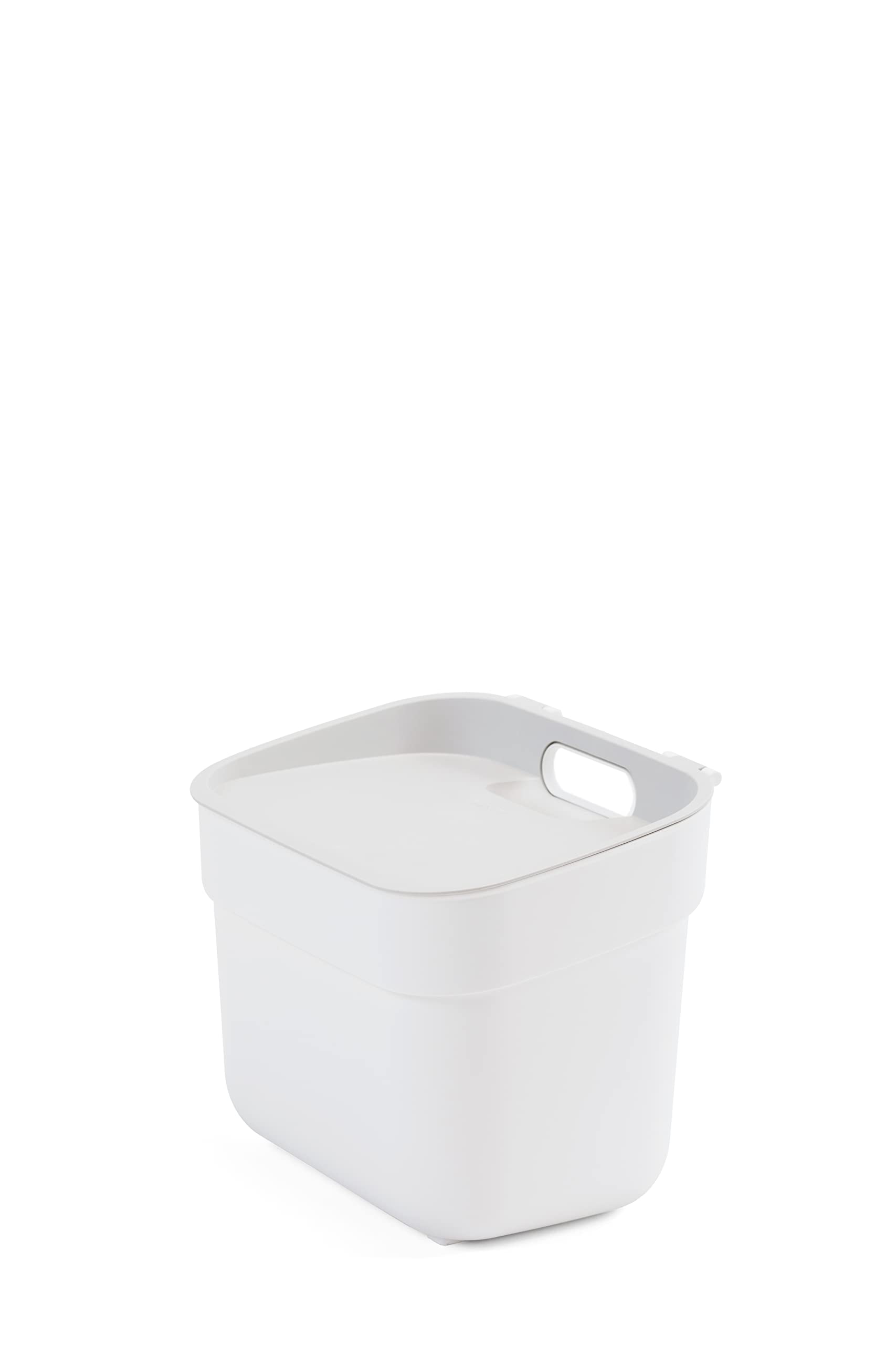 CURVER Ready to Collect, 20 L Rubbish Bin, Perfect for Separating Waste, Stackable Waste Separation System, White