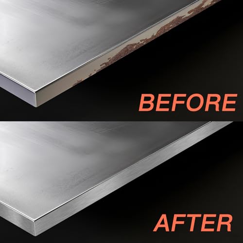 Image of GSCIT Club Silver Edge Banding, 1 /2 Inch x 100ft Aluminum Brushed Edge Banding PVC Edge Trim for Cabinet Repair Furniture