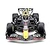 Bburago1:18 Scale Formula Race Oracle Red Bull Racing RB19 (2023) Diecast Vehicle with Driver Helmet Verstappen #1
