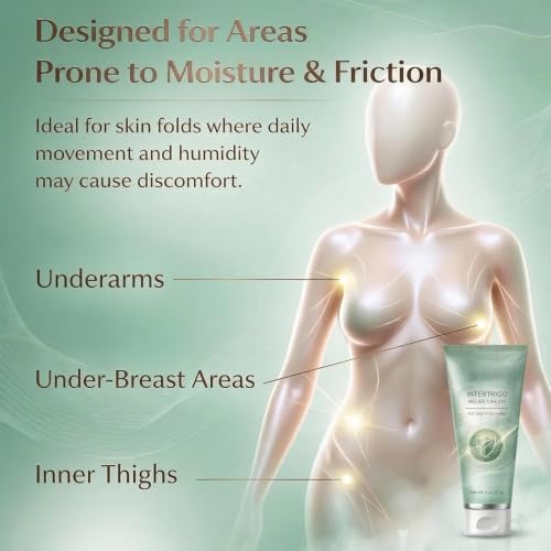 2PCS Intertrigo Relief Cream, Anti Chafing, Skin Fold Care, (2oz, Pack 2) Alternate view