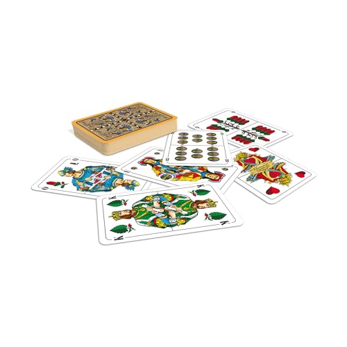 ASS 22570204 Altenburger 22570204-Skat Deutsches Bild Kornblume, ab 10 Jahren, Weiß