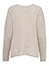 ONLY Damen Warmer Strickpullover | Knitted Basic Stretch Sweater | Langarm V-Ausschnitt Shirt ONLCAMILLA, Farben:Beige, Größe:M