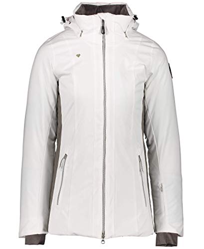 Obermeyer Womens Siren Jacket, White, 4