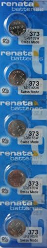 Renata #373 Silver Oxide Battery - 5 Pack image 2