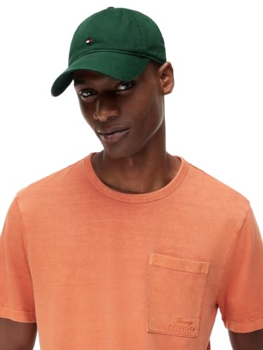 Image of Tommy Hilfiger Men's Cotton 85 Logo Adjustable Baseball Cap