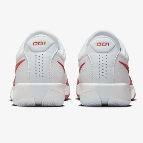 Nike G.T. Cut Academy Men's Basketball Shoes (FB2599-101, Summit White/Picante RED/Football Grey/Metallic Silver) Size 133