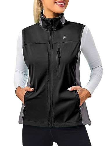Image of Little Donkey Andy Lightweight Cycling Vest Windproof Sleeveless Jacket for Women Water-Repellent Stretch Vest for Running