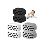 Maslasee Gesichtstraining Gerät, Kiefertrainer Facial Exerciser, Silikon Facial Exerciser, Wiederverwendbar Kiefertrainer Gesichtstraining Gerät, Einfache Bedienung Gesichtsfirming Werkzeug