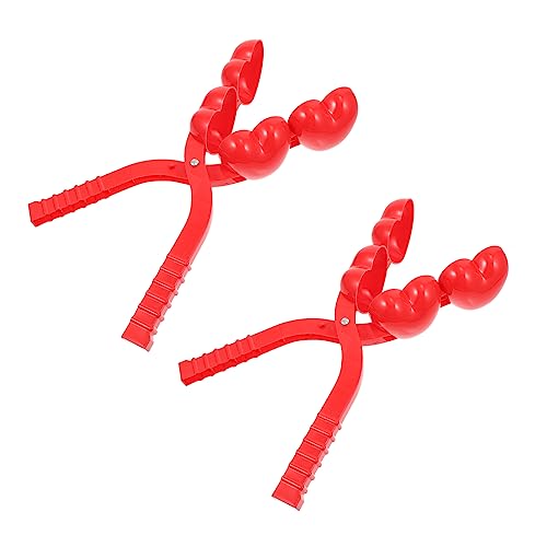 DECHOUS Holder Clips for Boys and Girls 2 Pack Making Tools Field Toys Winter Plaything Clip Toys Soft Plastic