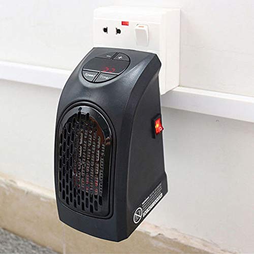 Mini radiateur soufflant portable MASO chauffage d'appoint LCD prise UE 400W - 6