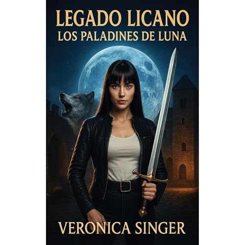 Legado Licano - Los Paladines de Luna Audiolibro Por Veronica Singer arte de portada