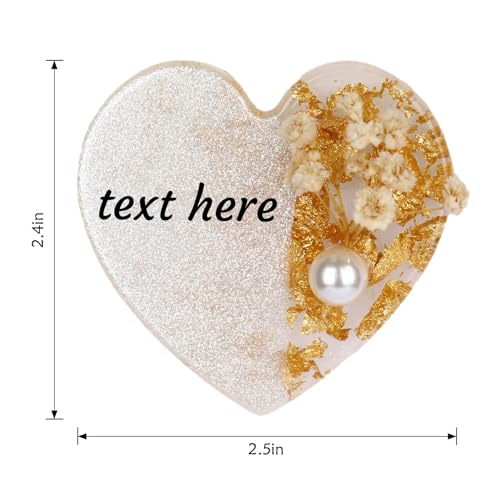 Set Personalizable 24 Flores Secas en Corazón miniatura 2