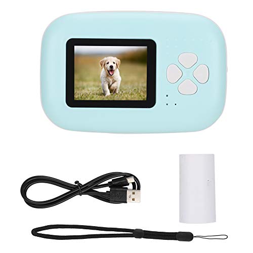 Kameradrucker, tragbare Mini-20-Megapixel-Kamera und 56-mm-Thermodrucker, 2,0-Zoll-Bildschirm, tragbare Digitaldruckkamera für Jungen und
