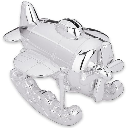 Reed and Barton 624 Zoom Zoom Airplane Coin Bank