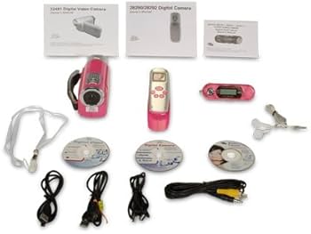 MP3プレーヤー型　超小型ビデオカメラ Amazon | Cyber Gearピンクビデオカメラ、カメラ、mp3プレーヤー