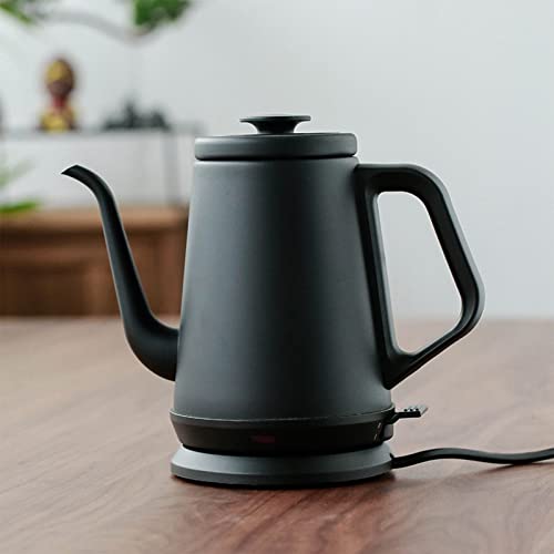 Tetera eléctrica acero inoxidable 1L 1000W con apagado automático miniatura 2
