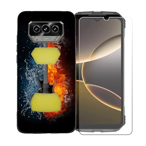 CongJiaLingXiP[XKp Doogee V Max S (6.58") + ꂽKXXN[veN^[A_ȃVR[VFop[TPUیJo[̂,BST16