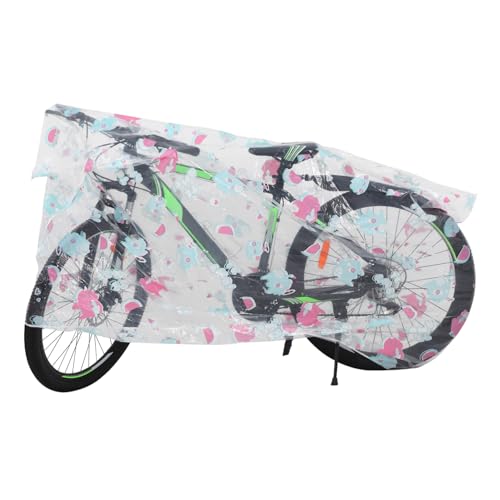 Milisten Funda para Bicicleta Pequeña y Antipolvo, Material Peva Resistente al Desgaste, Cubierta para Bicicletas y Motos Eléctricas, Protección contra Lluvia y Polvo, Uso Exterior