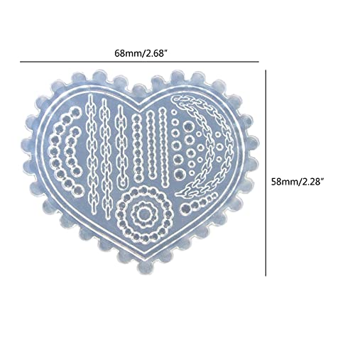 Molde de silicona para uñas con diseño de flor 3D miniatura 2