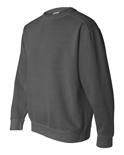 Comfort Colors Men's Crewneck Sweatshirt, Style 1566, Charcoal, Large2