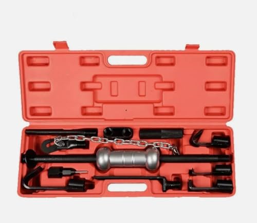 13pc Dent Puller Body Repair Garage Auto Tools Trucks 10lbs Slide Hammer Set