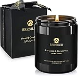 Scented Candles for Men - Aromatherapy Candles Lavender Eucalyptus Candles for Home Scented Stress...