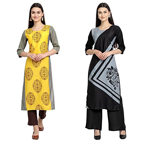 Image of Women's Crepe Regular Kurta