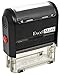 Self-Inking Christmas Rubber Stamp - Santa Signature - Red Ink