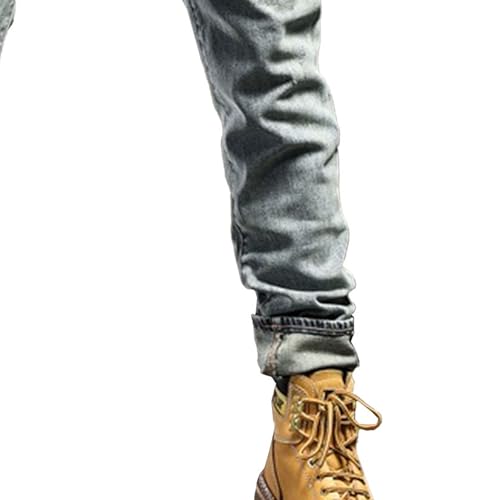 Jean de motard pour homme en toile denim extensible de qualité supérieure - 6