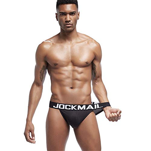 JOCKMAIL 4PCS/Pack Sexy Men Briefs Mens Underwear Comfortable Mesh Mens Bikini Briefs Male Lace Panties3