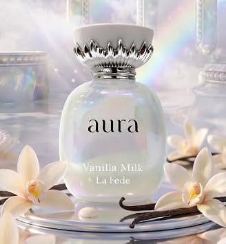 Khadlaj La Fede Aura Vanilla Milk 3.4 Ounce / 100 ml