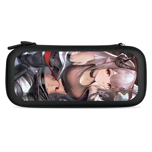 Nintendo SwitchΉ UUki n[hP[X Aj ̎q Switch / SwitchL@elfΉ Ռz hh Sʕی ^ e LOP[X Q[J[h 15[ Black-style