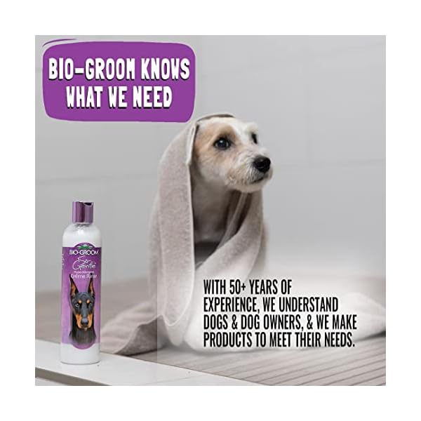 Bio-Groom - Silk Creme Hundespülung - Feuchtigkeitsspendende Pflegespülung - Hundezubehör für empfindliche Haut - Tierversuchsfrei, ohne Parabane, Silikone und gängigen Allergenen - 355 ml – Bild 7