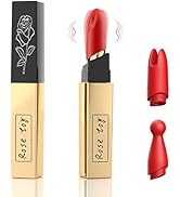 Lipstick Bullet Vibrator Adult Sex Toys, 10 Powerful Vibrations, Mini Vibrator for Clitoral Stimu...