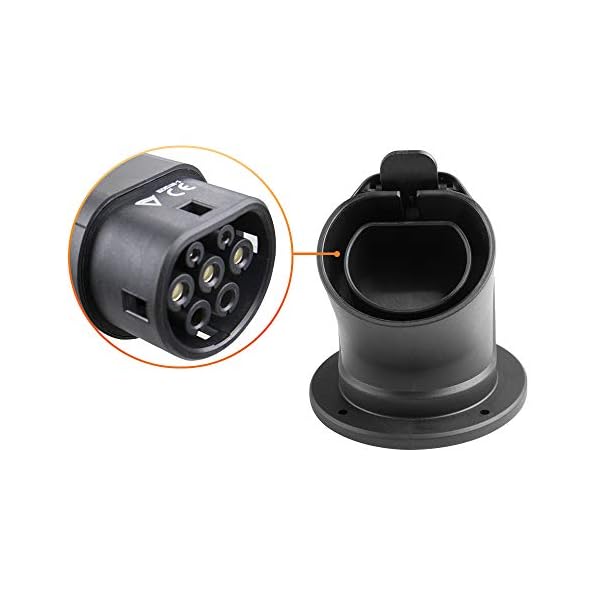 BESENERG EV Ladegerät Typ 2 Wandhalter Dock für EVSE IEC 62196-2 Stecker Elektrofahrzeug Ladegerät Stecker Halter… – Bild 3