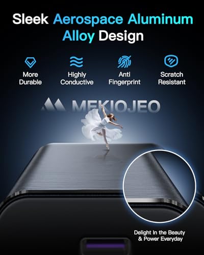12 Ports Aluminum Alloy MEKIOJEO 380W Charging Station USB C Charger Block - Image 3