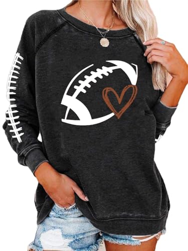 Football Mom Lightweight Sweatshirt