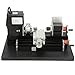 Mini Metal Lathe, 24W 20000RPM Mini Wood Lathe 100-240V Soft Metal Plastic Acrylic Milling Machine (US Plug)