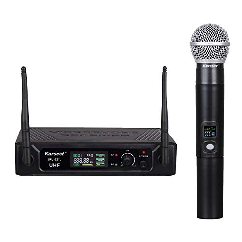 Microphones portables sans fil Karsect JRU-521L/HT-527C pour éviter les câbles