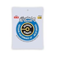 BRIGHT TONES: Martin Authentic Acoustic Strings provide excellent tuning stability and playability with bright and rich tones. Discover your guitar's true voice with this professional-grade guitar string pack. SUPERIOR STRINGS: These strings are engi...