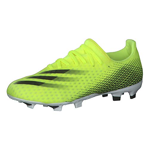 adidas Unisex Children's Hoops 2.0 K Basketball Shoes, Solar Yellow Core Black Team Royal Blue, 9.5