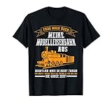 Modelleisenbahn Modellbau Lokomotive Eisenbahn Geschenk T-Shirt