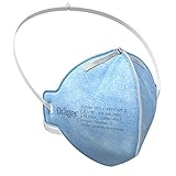 RESPIRACIÓN PLACEROSA: Gracias al material CoolSAFE, el aire es filtrado eficientemente de partículas potencialmente peligrosas. La máscara FFP2 está certificada según la norma EN 149:2001+A1:2009 y por lo tanto filtra el 94% de las partículas.