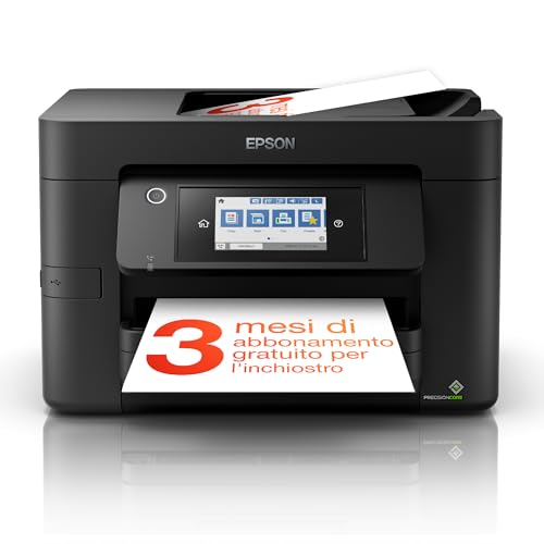 EPSON WorkForce Pro WF-4820DWF | 4-in-1 printer – dubbelzijdig afdrukken, scannen, kopiëren,...