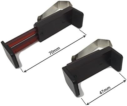 Universal Remote Control Holder Use in House Or Car, Visor and Easy to find,Adjustable to accommodate Different Size remotes 47-70mm