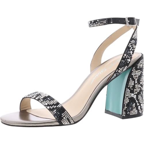Sandales à talons Betsey Johnson en fini serpent, un design audacieux et raffiné
