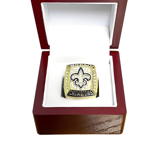 Bague du Champion Super Bowl 2009 des Saints de la Nouvelle-Orléans pour Fan